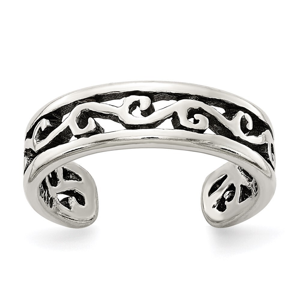 Kazi Luxury Sterling Silver Toe Ring